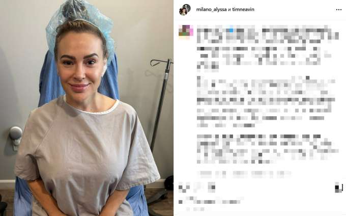 «Я отпускаю часть себя»: Алисса Милано из «Зачарованных» перенесла серьезную операцию