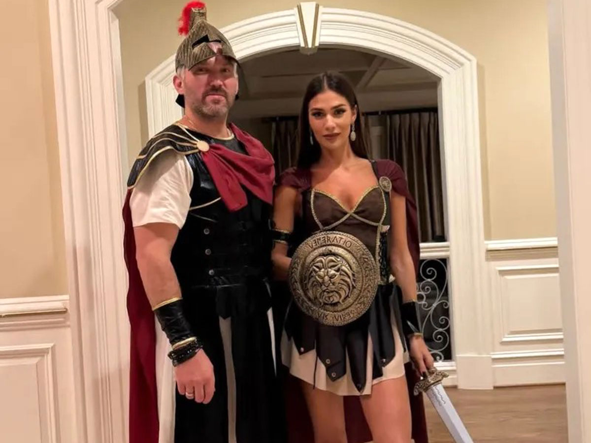 Александр Овечкин и Анастасия Шубская