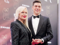 Дмитрий Дюжев с женой