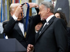 Дональд Трамп и Сильвестр Сталлоне