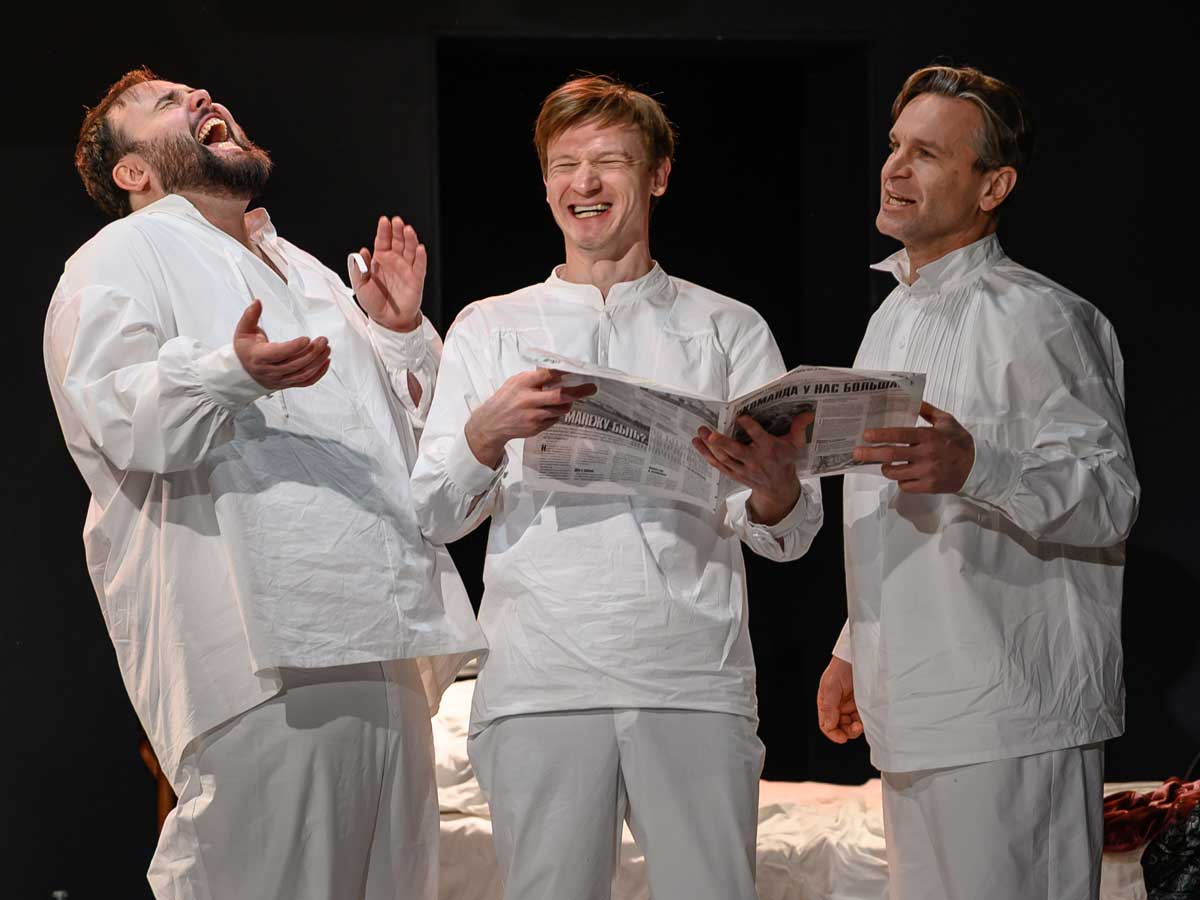 На сцене Театра на Таганке пройдет спектакль – абсурд «Психопаты»