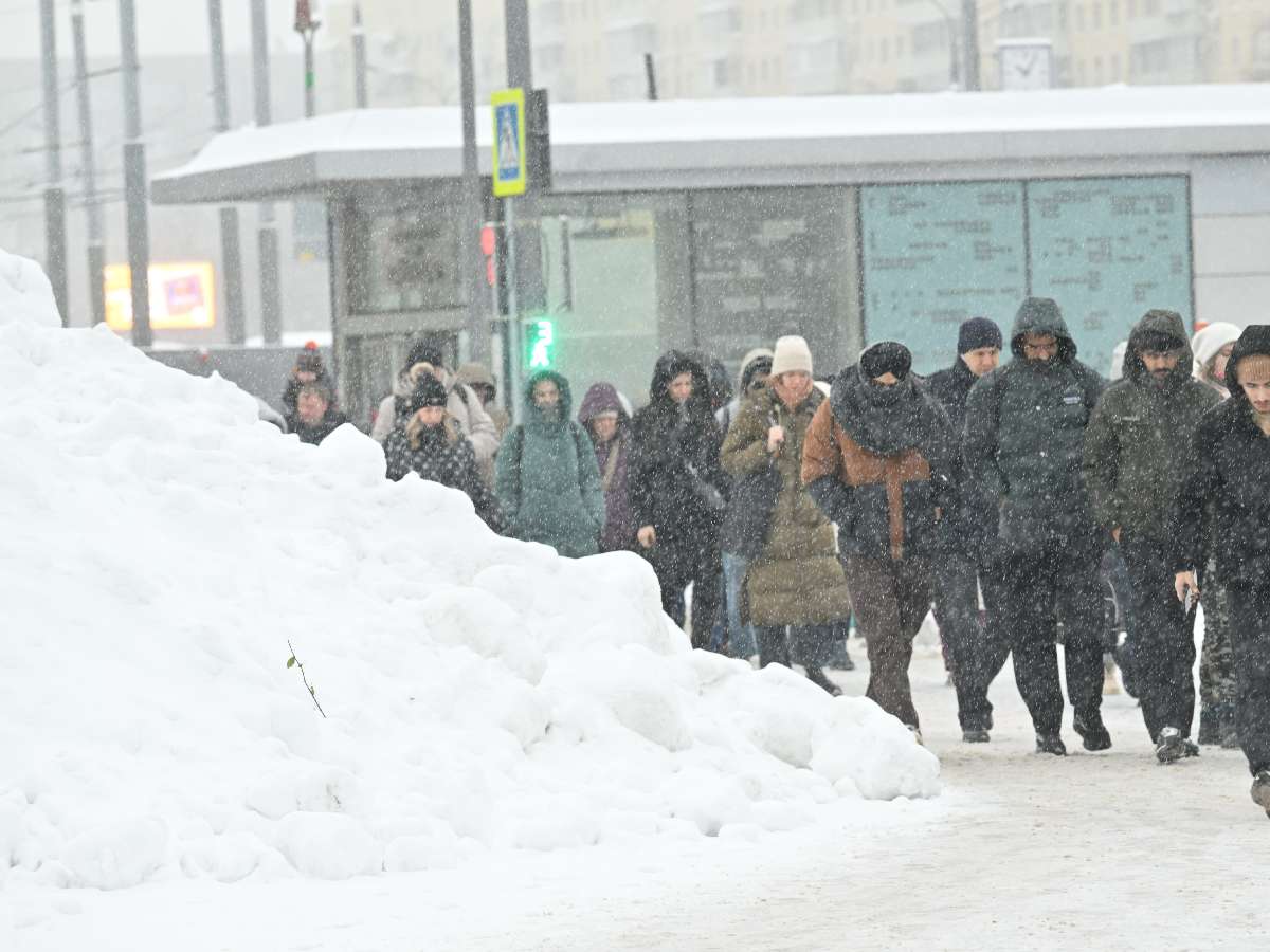 После рекордного снегопада в Москве начнется оттепель