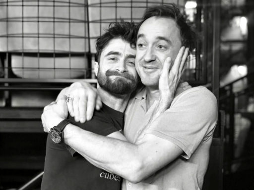 Дэниел Рэдклифф и Том Фелтон