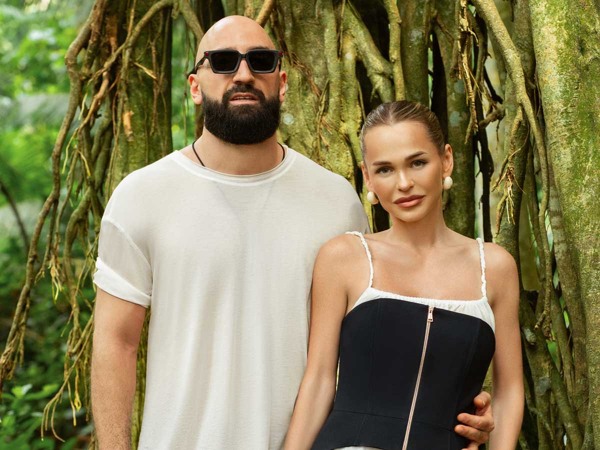 Анна Хилькевич вместе с мужем Артуром Мартиросяном