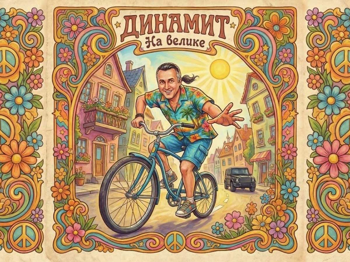 Когда любовь едет на двух колёсах: группа «Динамит» выпустила сингл «На велике»