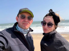 Константин Хабенский с женой Ольгой Литвиновой